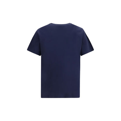 Vivienne Westwood Orb Men's Straight Regular Fit Short-Sleeve Crew Neck Cotton T-Shirt - Blue Multicolor