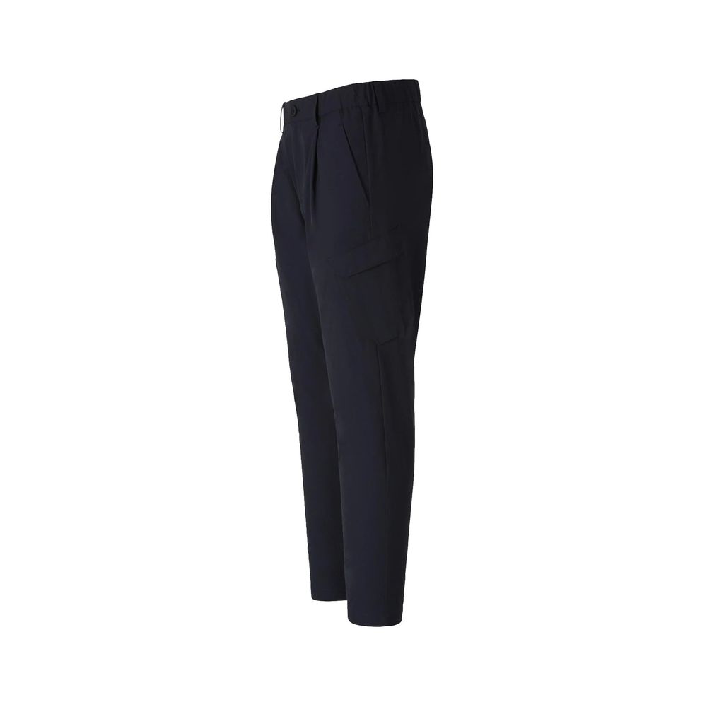 Cargo Pants by Herno for men in polyester blue presents a on trend silhouette, artfully finished with a on trend straight, long, and for a sophisticated look.