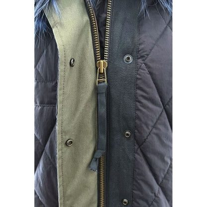 Mr&Mrs Italy Blue Cotton Women's Jacket
