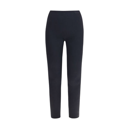 Wolford Women's Slim Leggings Stretch Polyamide Activewear - Black Signature