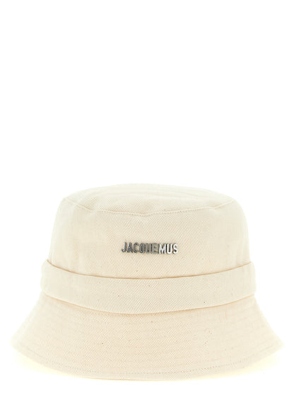 Jacquemus Beige Cotton Bucket Hat