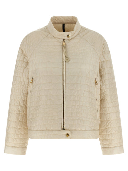 Moncler Beige Polyamide Full-Length Jacket