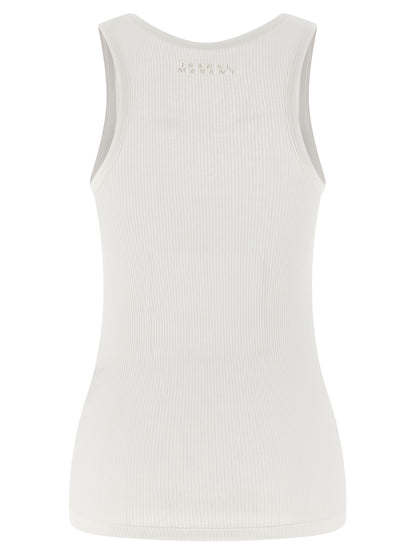 Isabel Marant White Cotton Tank Tops