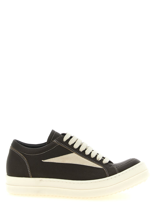 Sneakers by Rick Owens for women in suede lamb leather brown & signature features an versatile design from the Women's Low Top Suede Lamb Leather Sneakers collection, highlighting a versatile low-top style for a premium, high-fashion look.