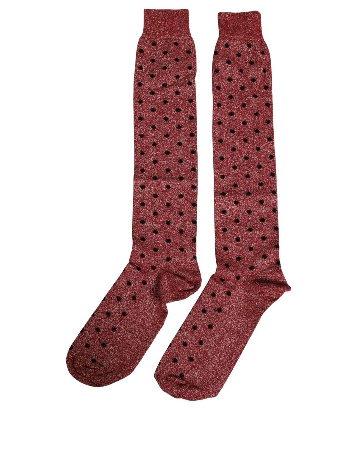 Socks by Dolce & Gabbana for men in polyester cotton nylon & calf leather black, maroon & dots features an utilitarian chic finish from the Men's Polyester Cotton Nylon & Calf Leather Socks collection, offering an utilitarian chic fit that ensures sophisticated comfort.