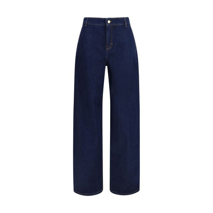 Max Mara Blue Cotton Jeans Denim
