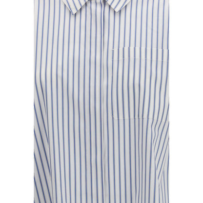 'S Max Mara Blue Cotton Shirt