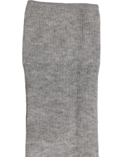 Socks by Dolce & Gabbana for men in calf leather nylon & viscose gray features a nuanced silhouette, showcasing the nuanced Men's Calf Leather Nylon & Viscose Socks design with a refined, premium finish.