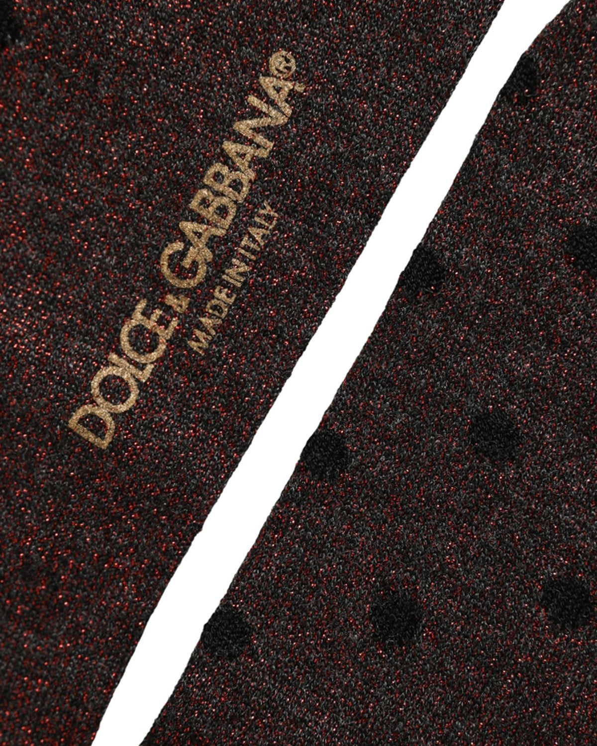 Socks by Dolce & Gabbana for men in polyester cotton nylon & calf leather black, brown, patterned & jacquard features a contemporary knit construction, showcasing the sophisticated design of this Men's Polyester Cotton Nylon & Calf Leather Socks with its contemporary finish.