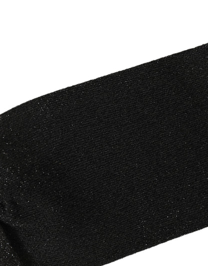 These Socks by Dolce & Gabbana for men in polyester cotton nylon & calf leather black present a utilitarian silhouette from the Men's Polyester Cotton Nylon & Calf Leather Socks collection, offering a utilitarian fit and refined aesthetic.