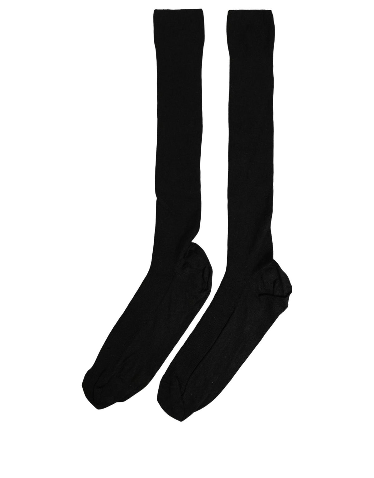 Socks by Dolce & Gabbana for men in nylon & viscose black presents a perennial silhouette, artfully capturing the refined essence of the perennial Men's Nylon & Viscose Socks design with a perennial finish.
