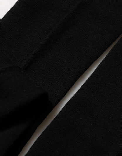 Dolce & Gabbana Men's Polyacrylic Wool & Nylon Hosiery - Black