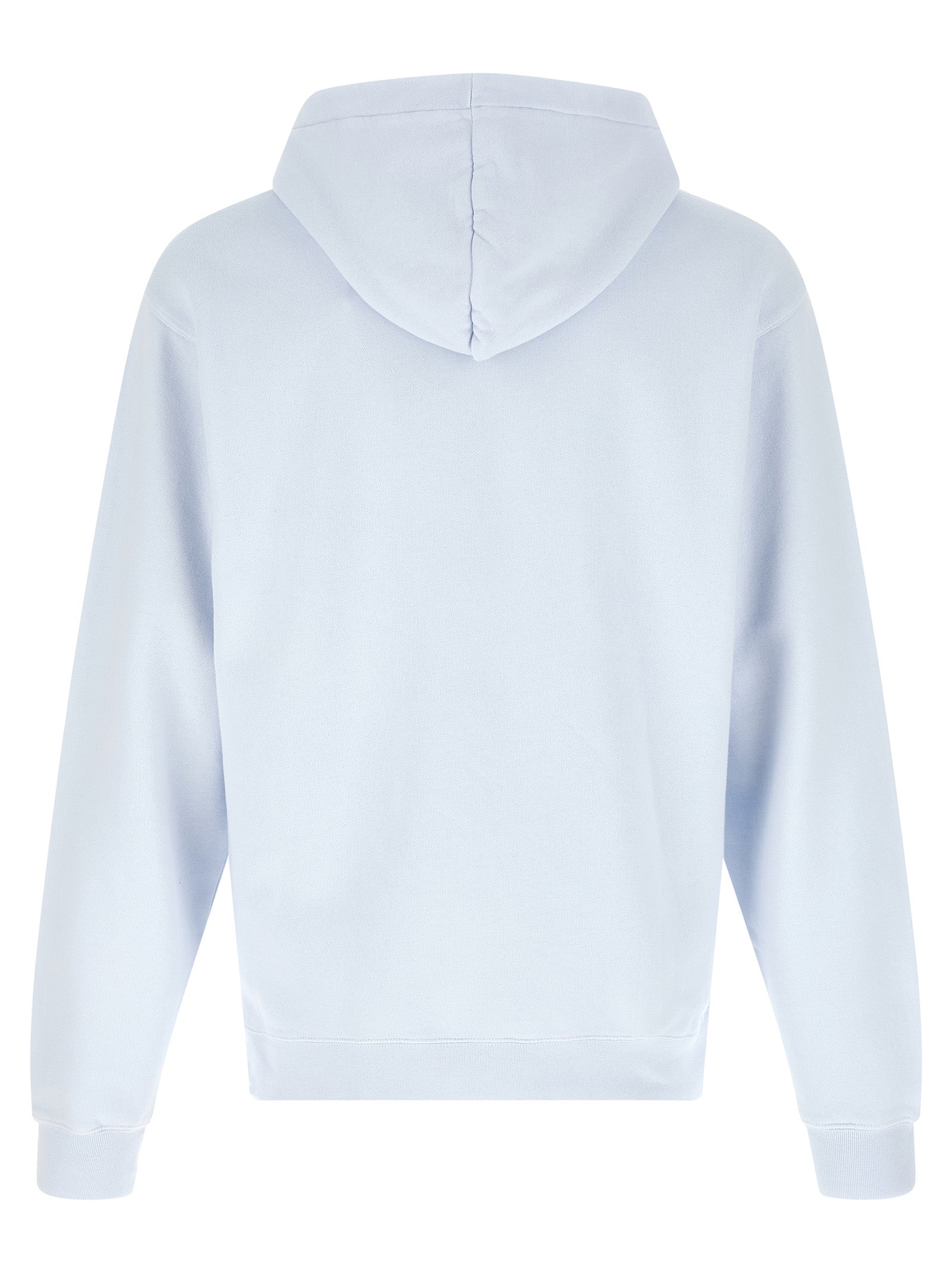 Sweatshirt Hoodie by Jacquemus for men in cotton light-blue features a authentic silhouette, showcasing a sophisticated hooded neckline and authentic detail for a refined finish.