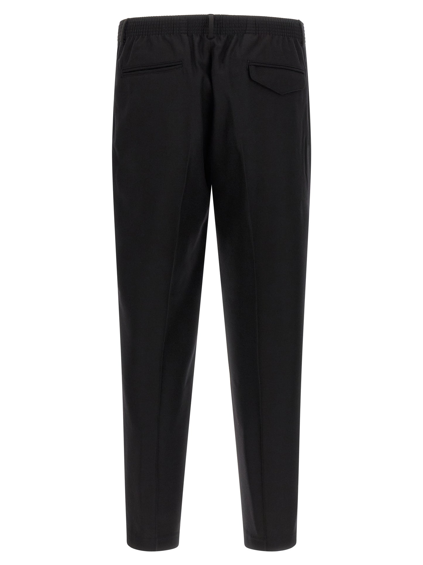 CELLAR DOOR Black Virgin Wool Pants