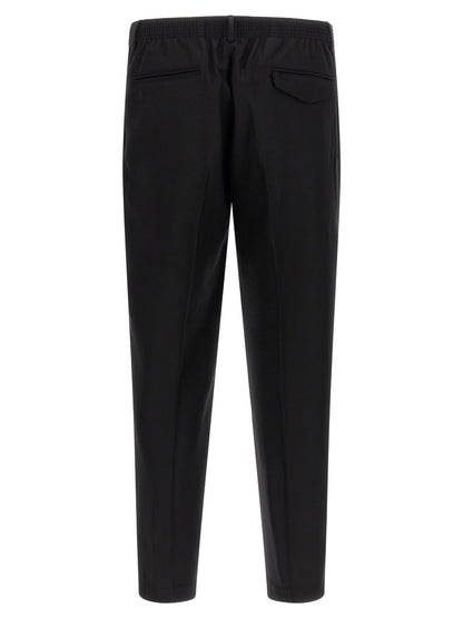 CELLAR DOOR Black Virgin Wool Pants
