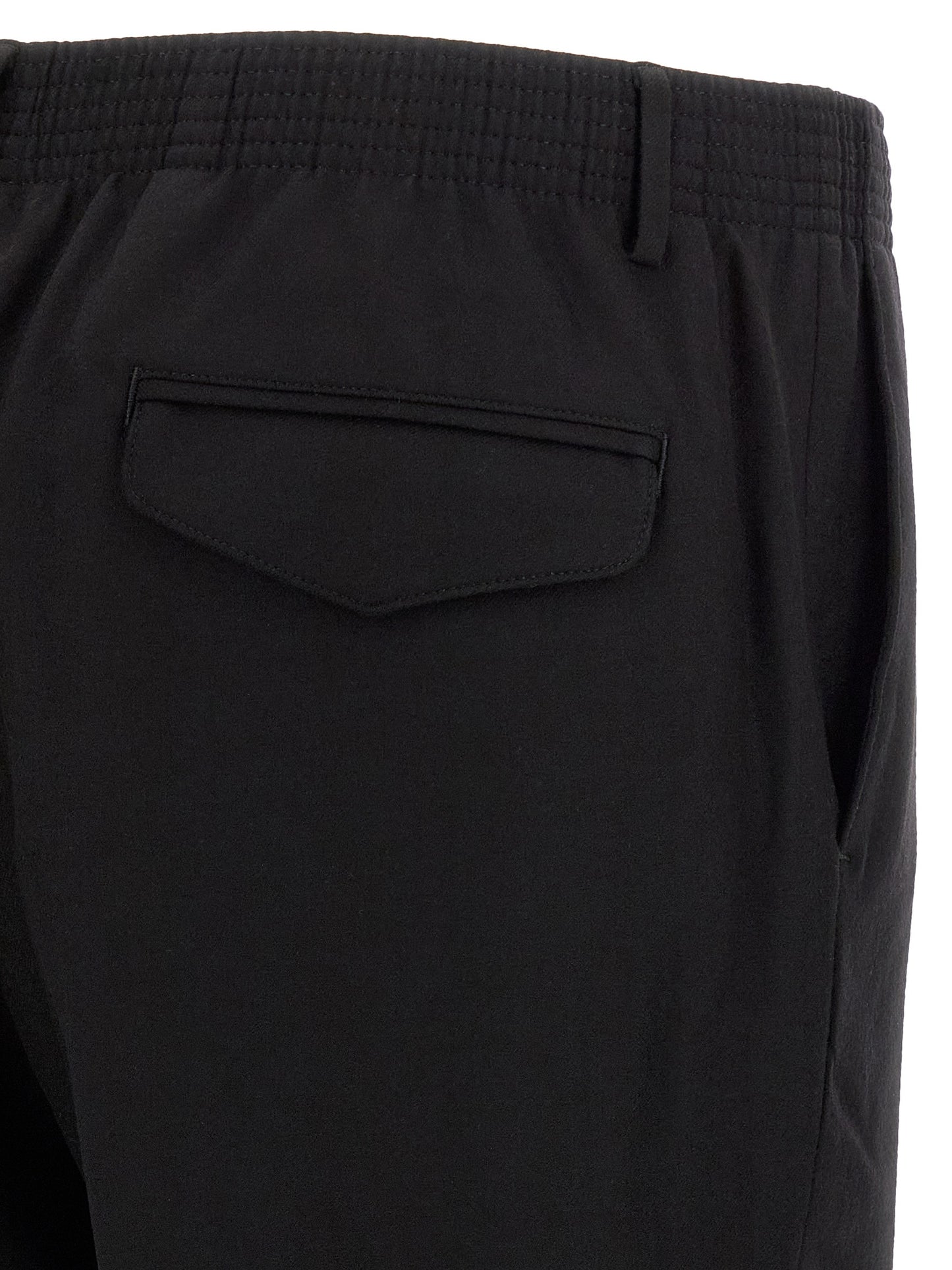 CELLAR DOOR Black Virgin Wool Pants