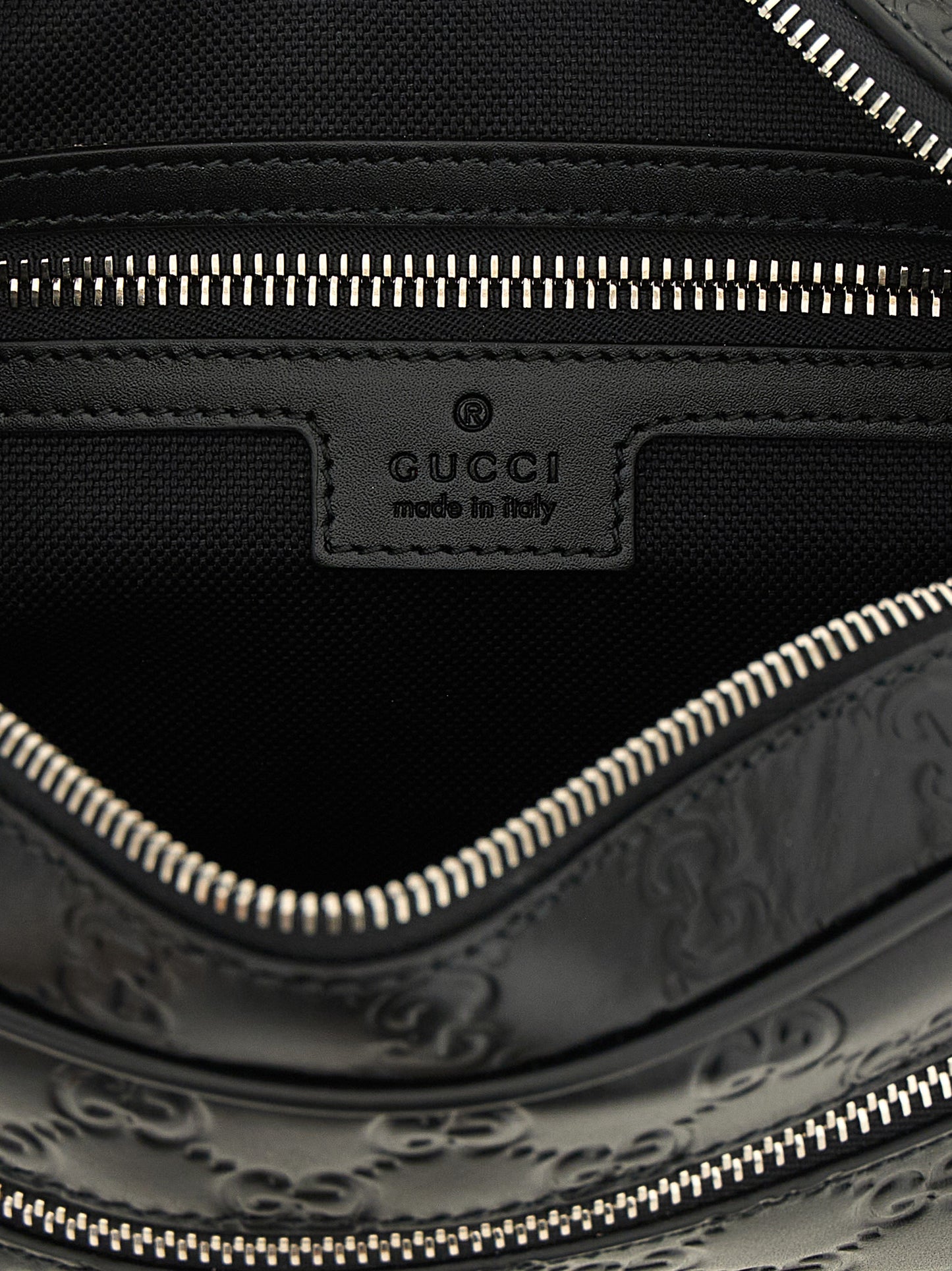 Gucci Black Calfskin Crossbody Bag