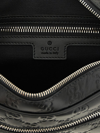Gucci Black Calfskin Crossbody Bag