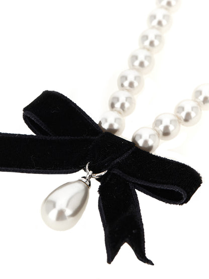 Self-Portrait Bicolor Brass Necklace