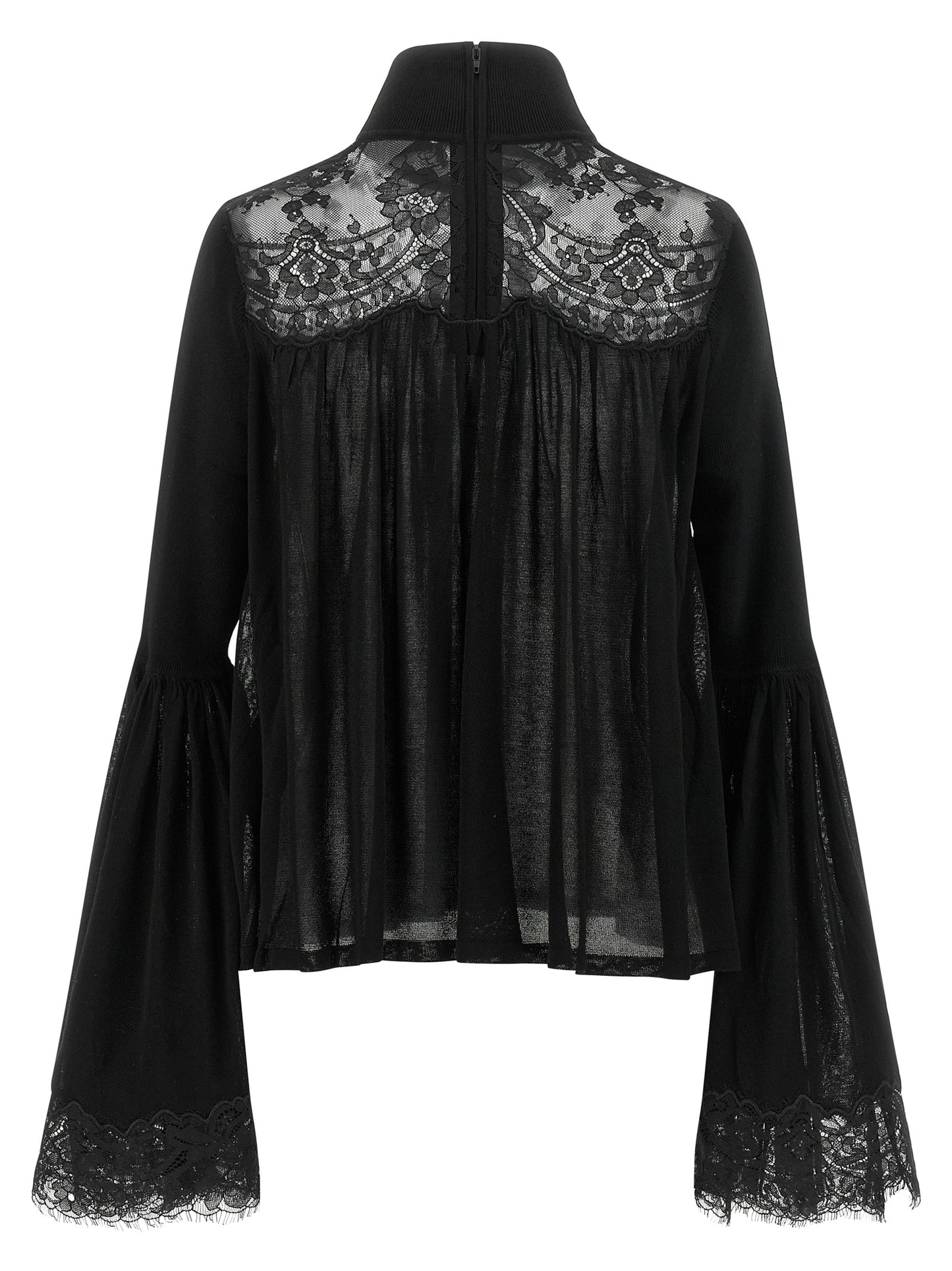 Zimmermann Black Lyocell Blouse