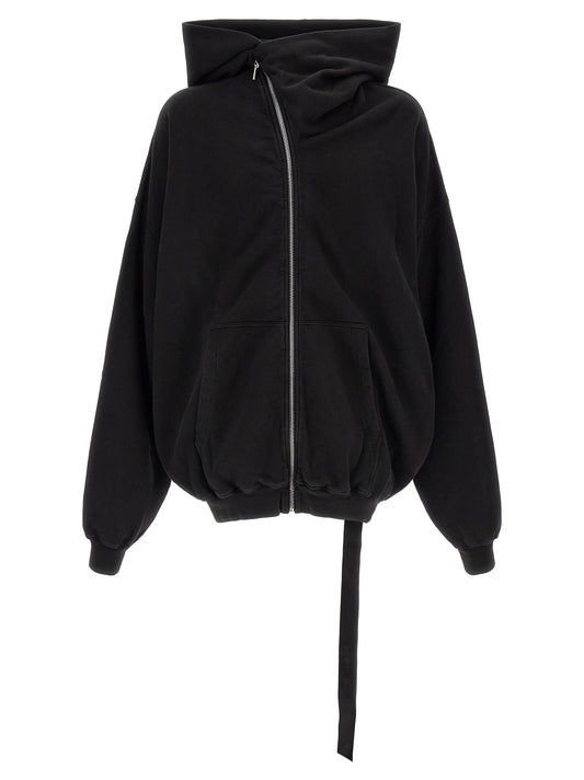 DRKSHDW Black Cotton Sweatshirt