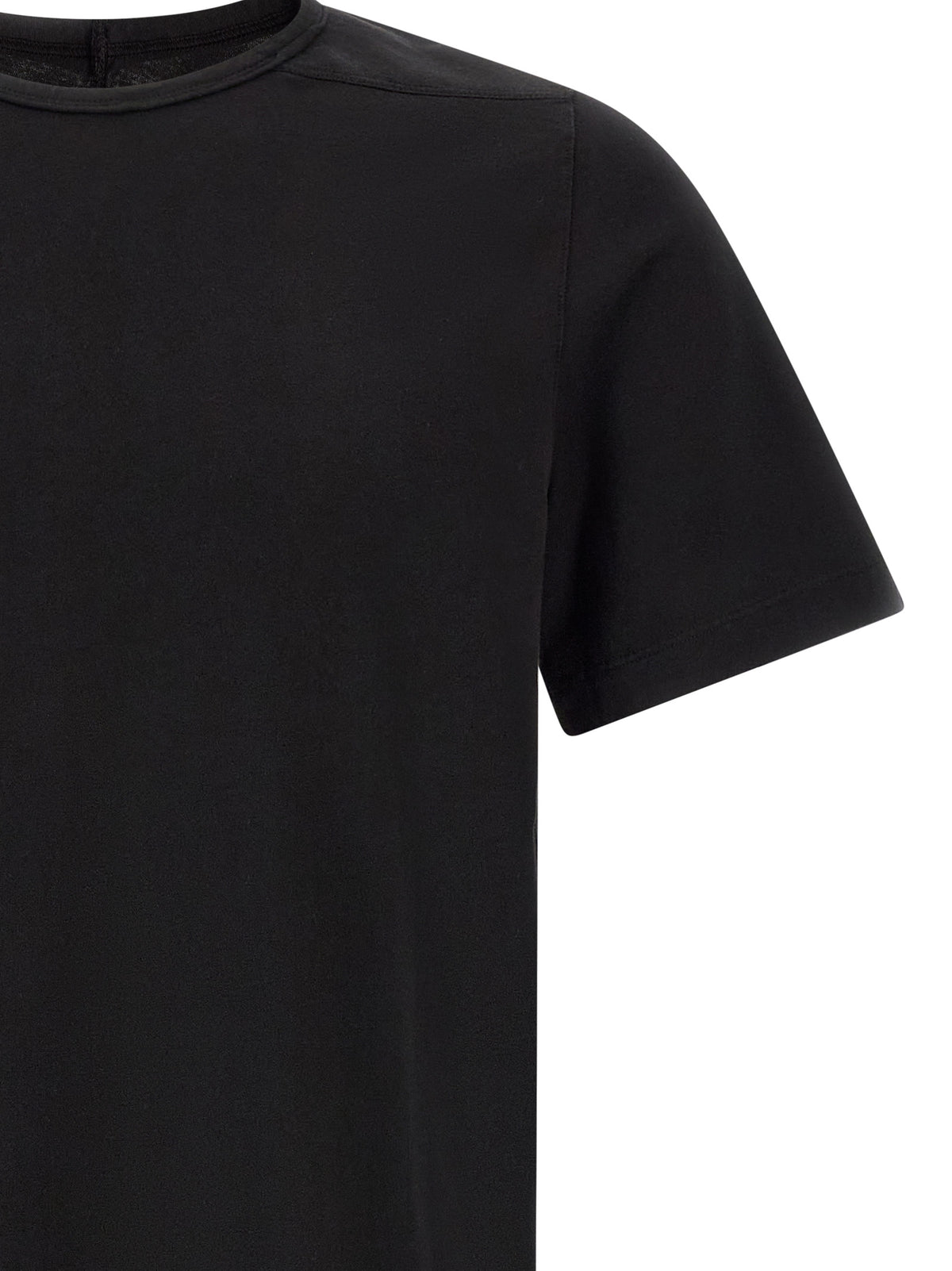 T-Shirt by DRKSHDW for men in cotton black showcases a chic silhouette, artfully detailed with a chic crew neckline and for a chic finish.