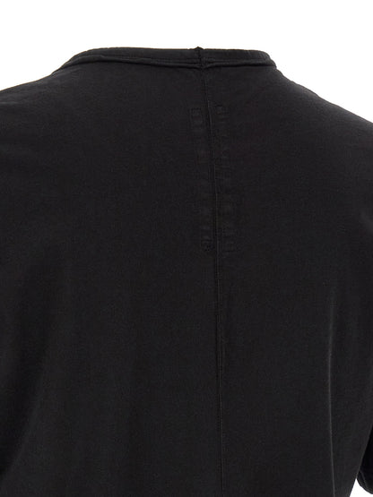 T-Shirt by DRKSHDW for men in cotton black showcases a fashionable silhouette, elegantly detailed with a fashionable and for a sophisticated, high-fashion look.