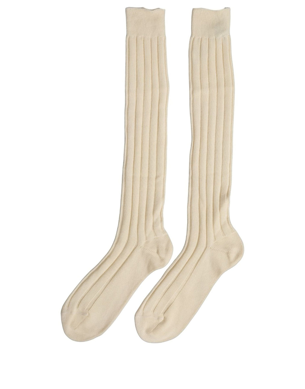 Socks by Dolce & Gabbana for women in nylon acrylic wool beige features a nuanced silhouette, showcasing the nuanced Women's Nylon Acrylic Wool Socks design with a refined, premium finish.