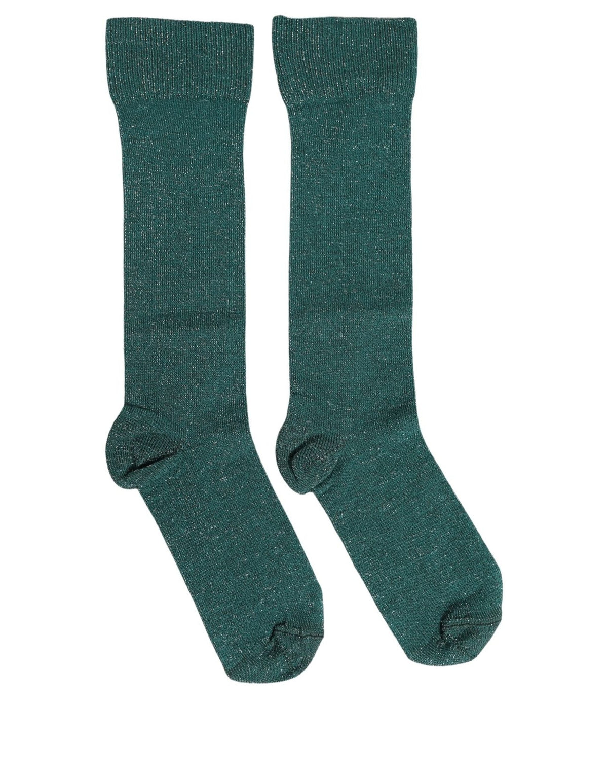 Socks by Dolce & Gabbana for women in polyester viscose nylon & calf leather dark-green features a contemporary knit construction, showcasing the sophisticated design of this Women's Polyester Viscose Nylon & Calf Leather Socks with its contemporary finish.