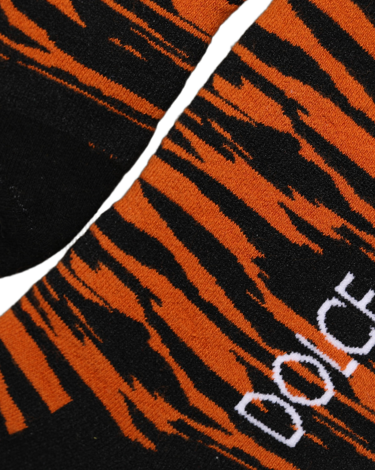 Socks by Dolce & Gabbana for women in stretch cotton & nylon black, orange, patterned & striped presents a perennial silhouette, artfully capturing the refined essence of the perennial Women's Stretch Cotton & Nylon Socks design with a perennial finish.