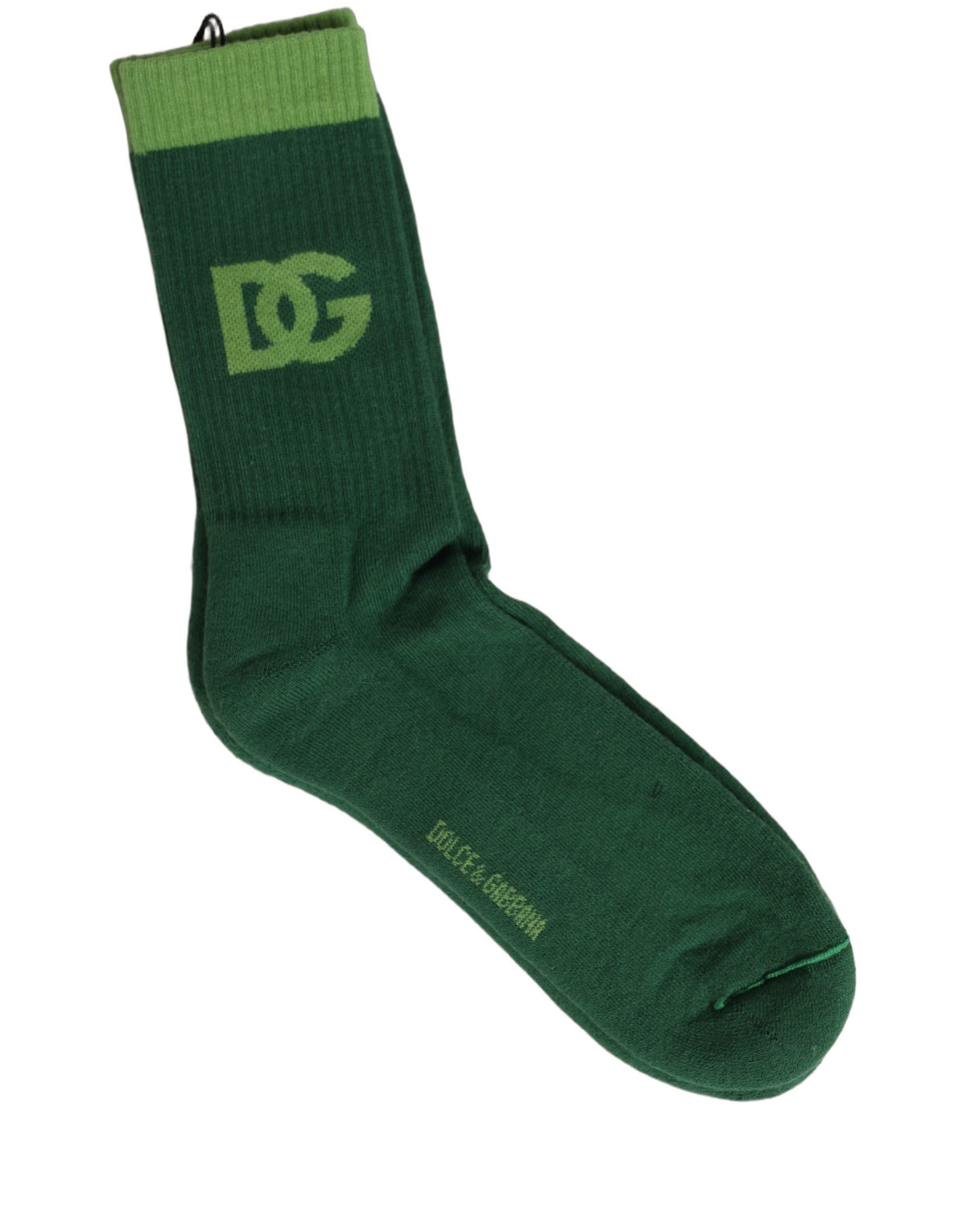 These Socks by Dolce & Gabbana for women in nylon cotton & calf leather green & jacquard present a utilitarian silhouette from the Women's Nylon Cotton & Calf Leather Socks collection, offering a utilitarian fit and refined aesthetic.