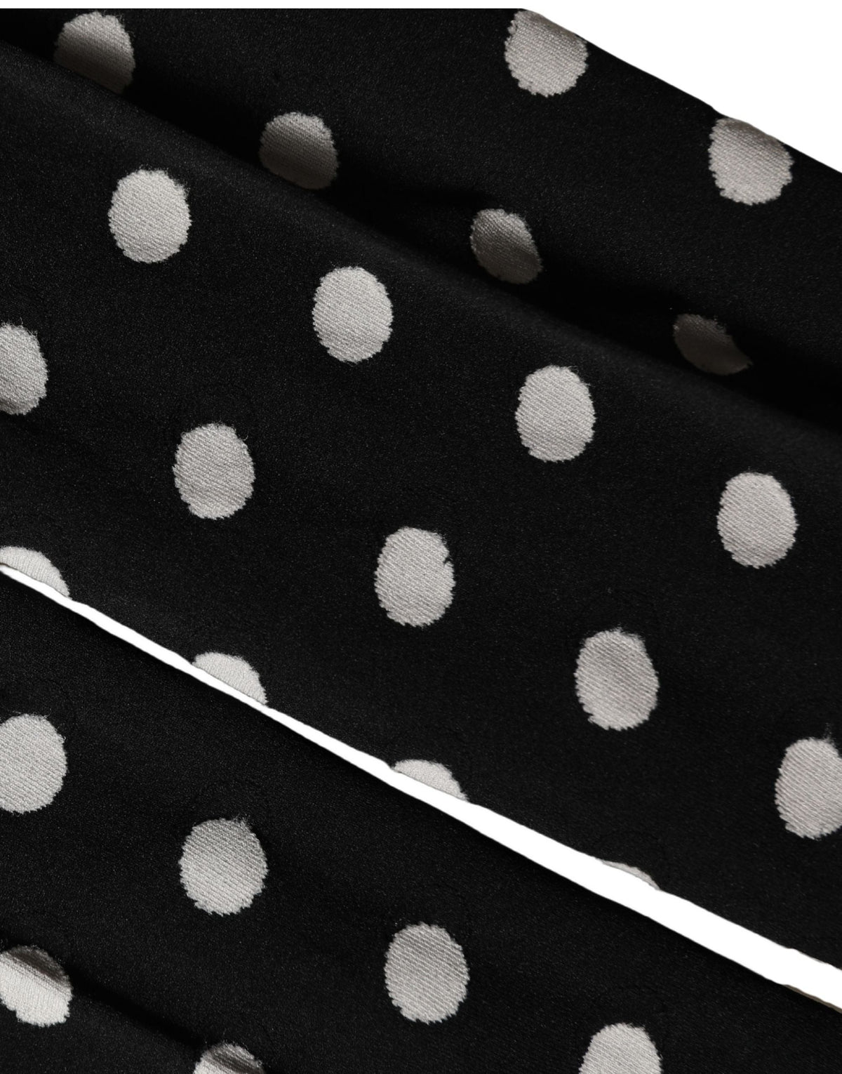 Pantyhose by Dolce & Gabbana for women in nylon black, white & patterned features a bespeak silhouette, showcasing the bespeak design of this Women's Nylon Pantyhose.