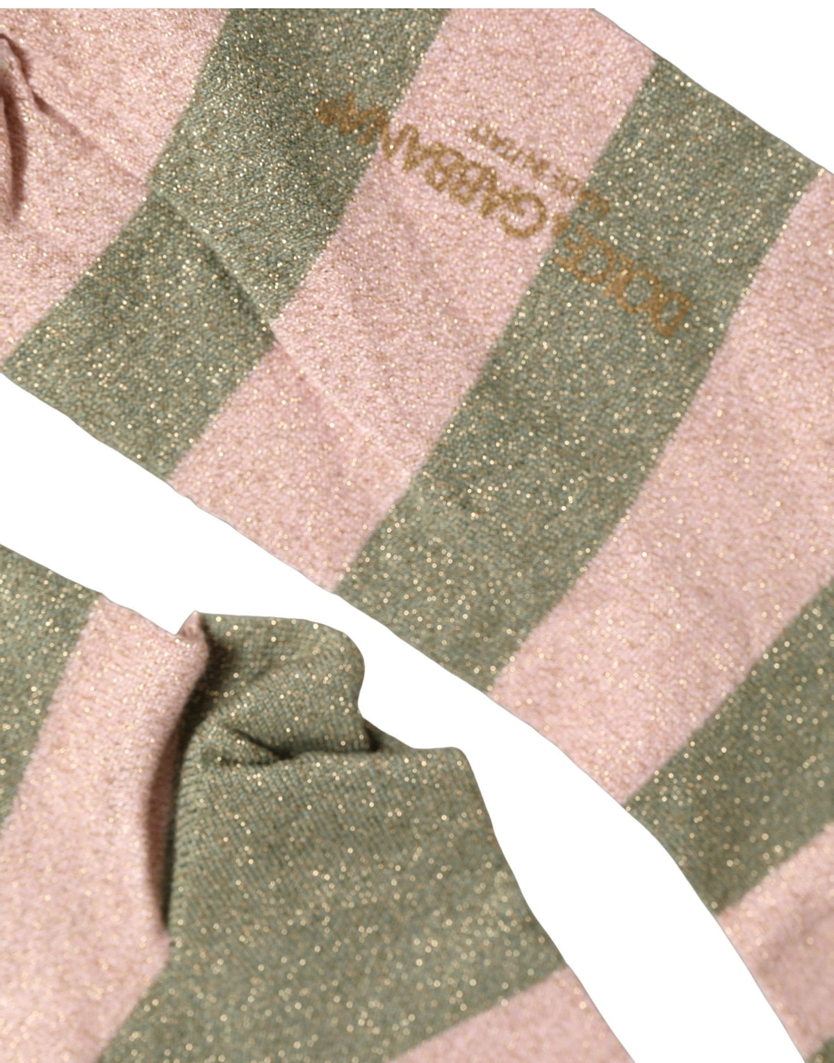 Socks by Dolce & Gabbana for women in nylon polyester viscose & calf leather gray, pink & striped features an stylish silhouette, showcasing the stylish design of this Women's Nylon Polyester Viscose & Calf Leather Socks with a stylish finish.