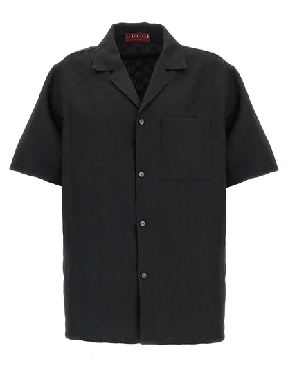 Gucci Black Linen Blouse