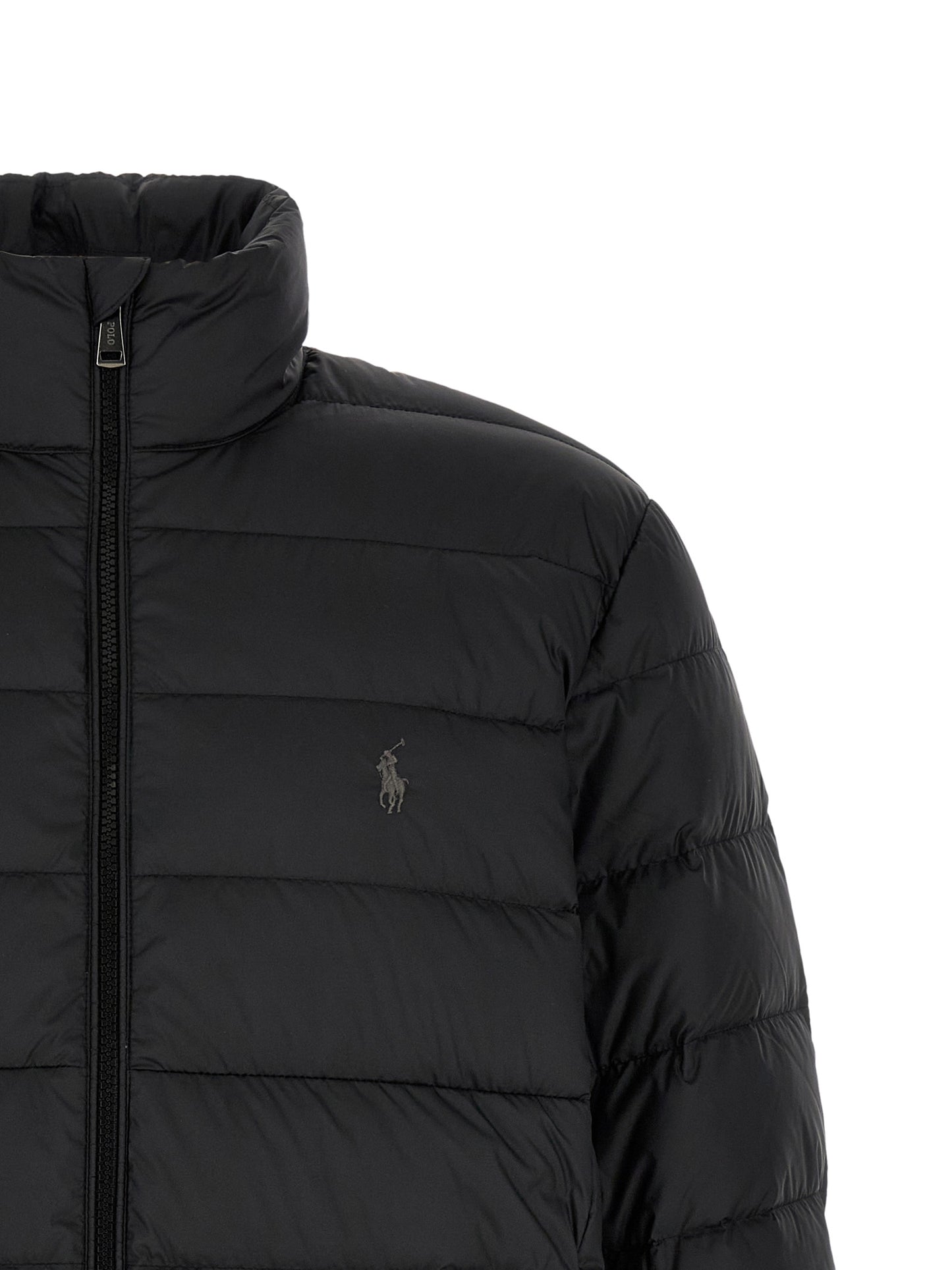 Polo Ralph Lauren Black Polyester Full-Length Jacket