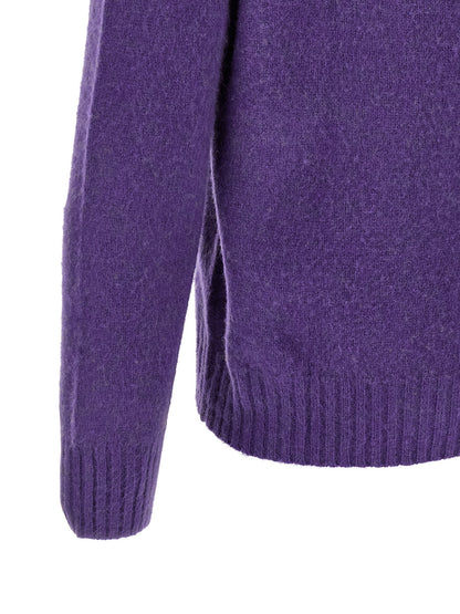 Polo Ralph Lauren Purple Wool Cardigan