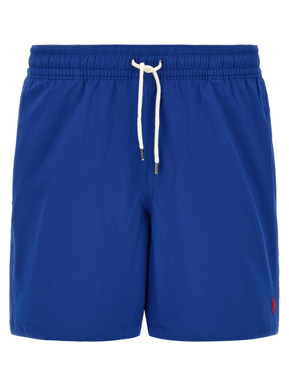 Polo Ralph Lauren Blue Polyester Swim Shorts