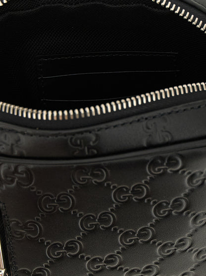 Gucci Black Calfskin Crossbody Bag
