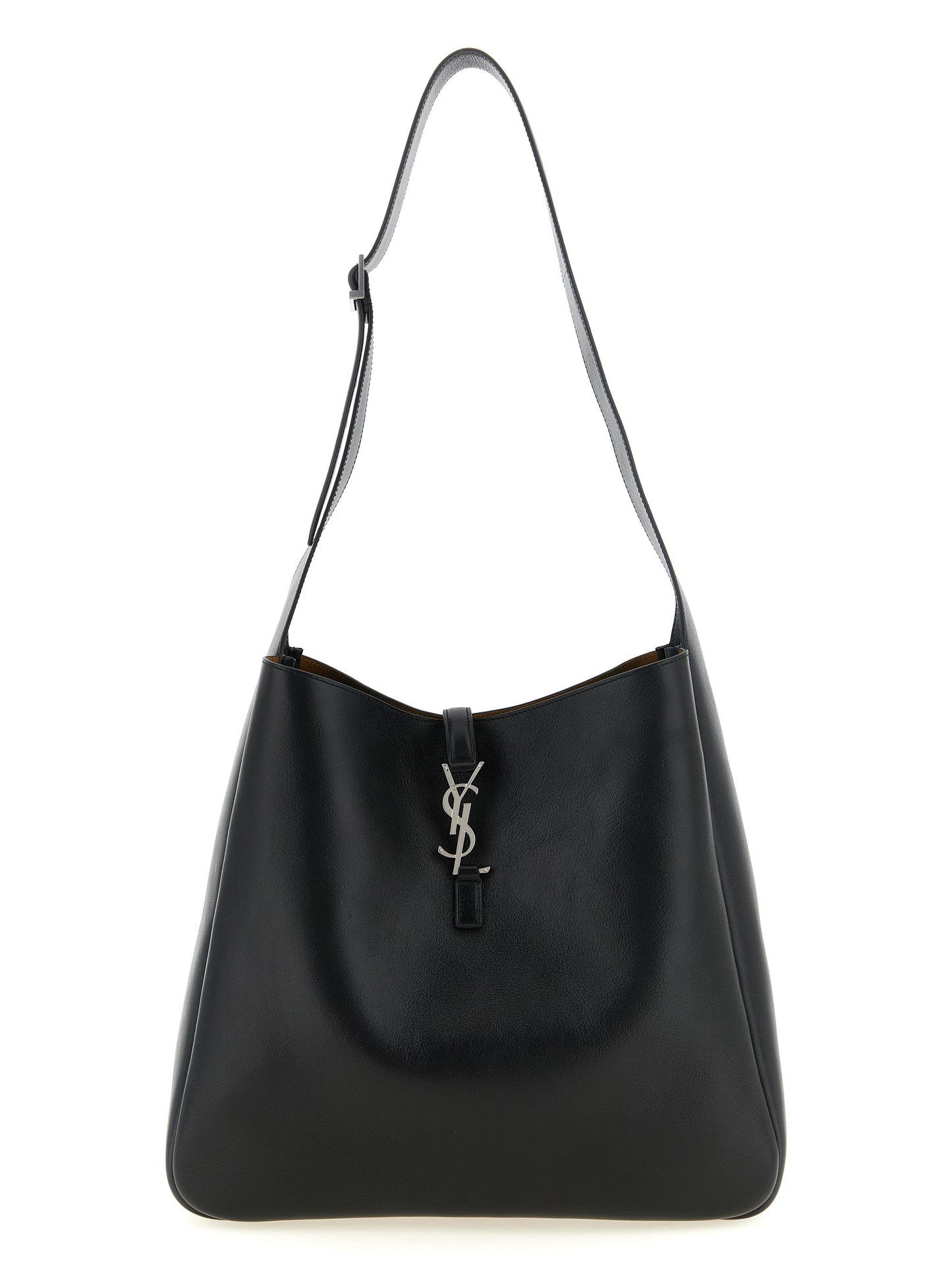 Saint Laurent Black Calfskin Shoulder Bag