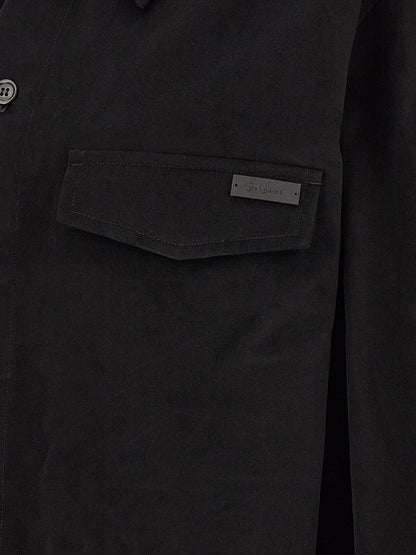 Saint Laurent Black Cotton Blouse