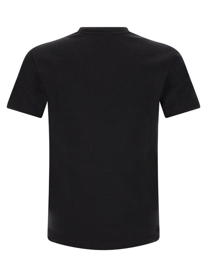 Saint Laurent Black Cotton T-Shirt