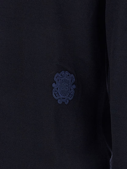 Dolce & Gabbana Blue Virgin Wool Cardigan