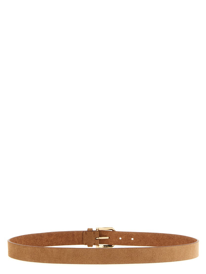 Brunello Cucinelli Brown Bull Skin Regular Belt