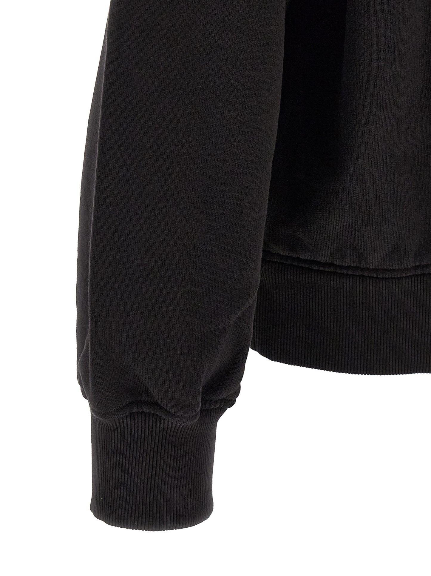 Dolce & Gabbana Black Cotton Sweatshirt