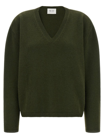 BE YOU Bicolor Cashmere Cardigan