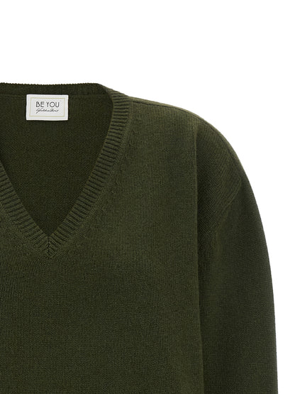BE YOU Bicolor Cashmere Cardigan