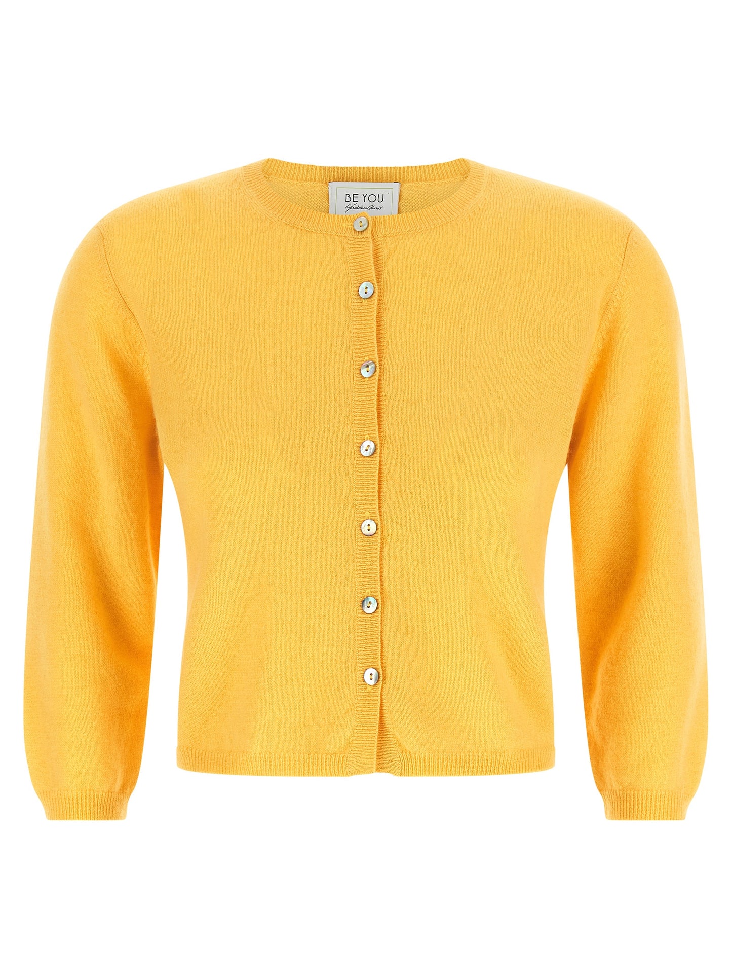 BE YOU Bicolor Cashmere Cardigan