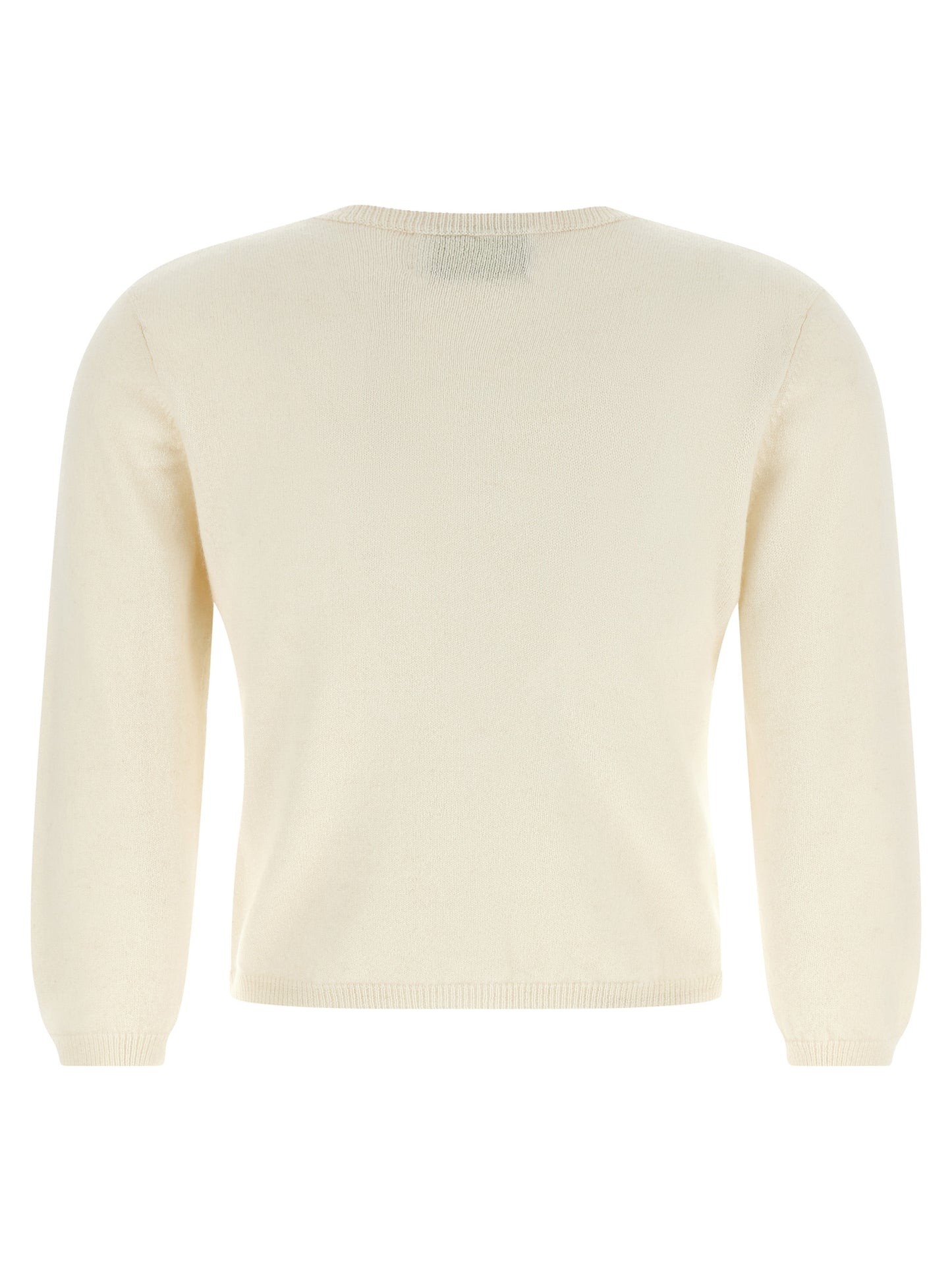 BE YOU White Cashmere Cardigan