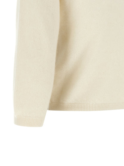 BE YOU White Cashmere Cardigan