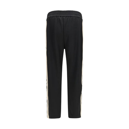 Palm Angels Black Polyester Joggers (Workout Pants)